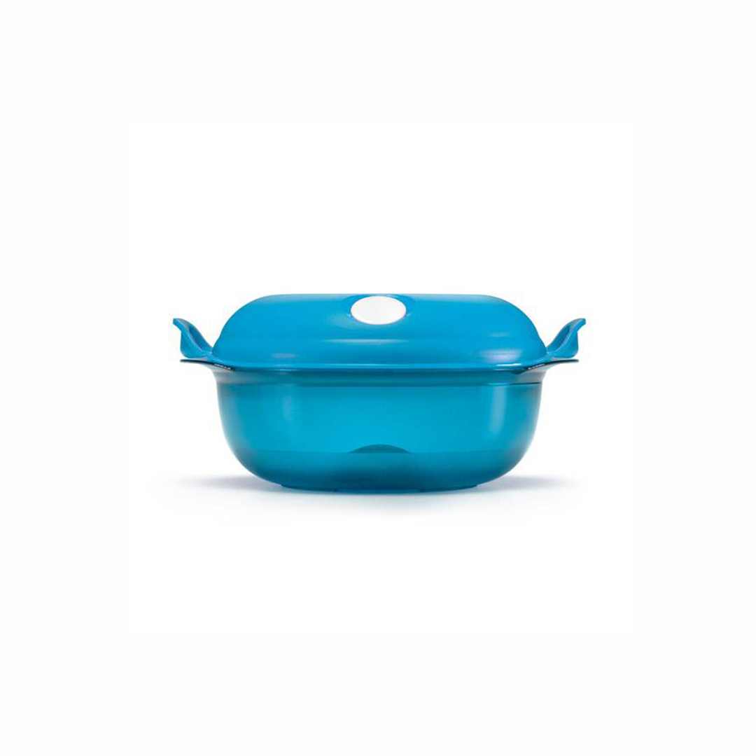 Tupperware Heat N Serve Round 1.5L - Peacock