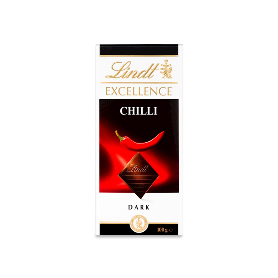 Lindt Excellence Dark Chilli Bar 100g