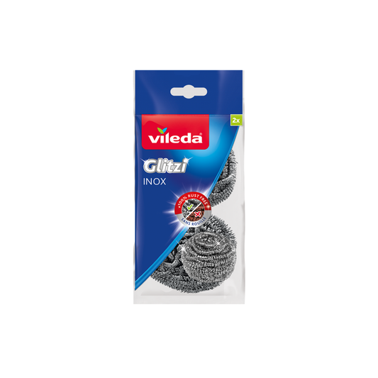 Vileda Heavy Duty Scourer Inox X2
